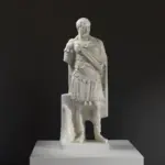 Estatua de Mármol del Emperador Septimio Severo en el Museo Británico de Londres