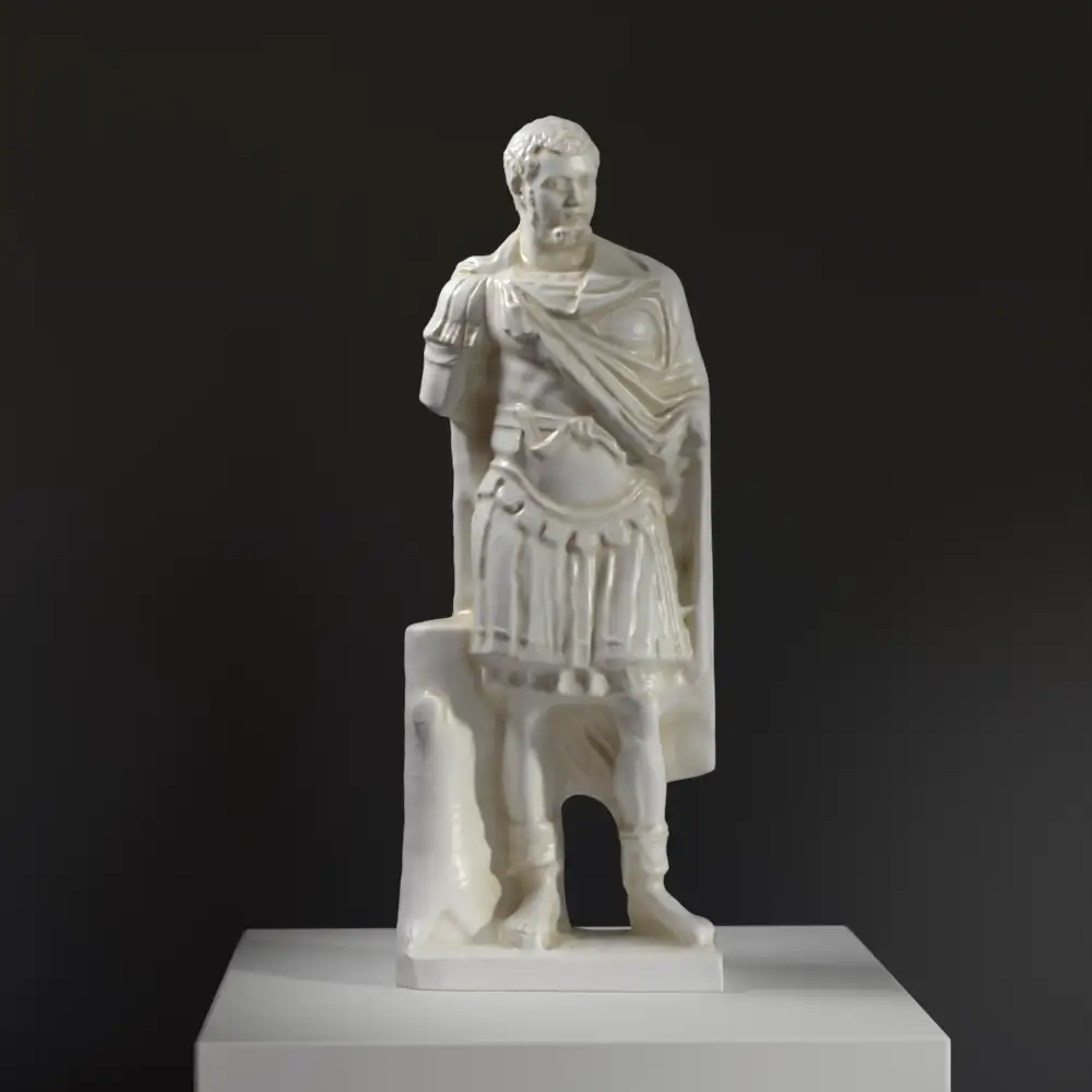 Estatua de Mármol del Emperador Septimio Severo en el Museo Británico de Londres