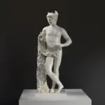 Escultura de Mercurio Farnese en el Palacio de Versalles, Francia