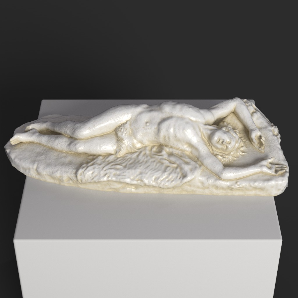 Escultura de Abel en el Museo Estatal del Hermitage de San Petersburgo