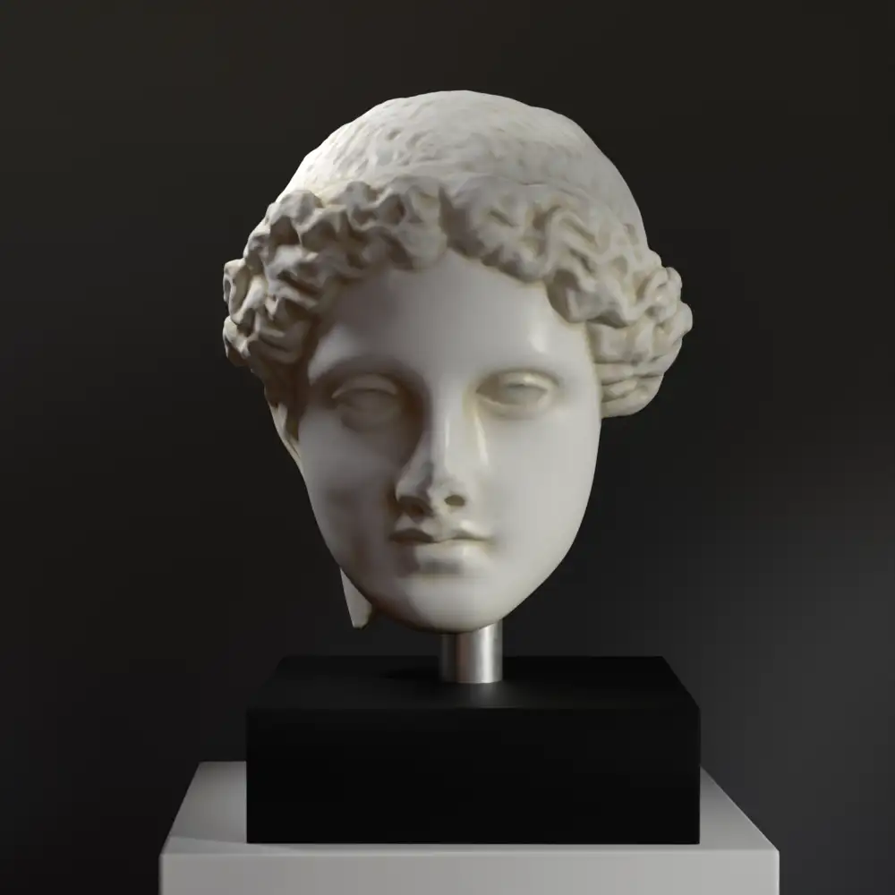 Busto de Hera, escultura clásica en resina.