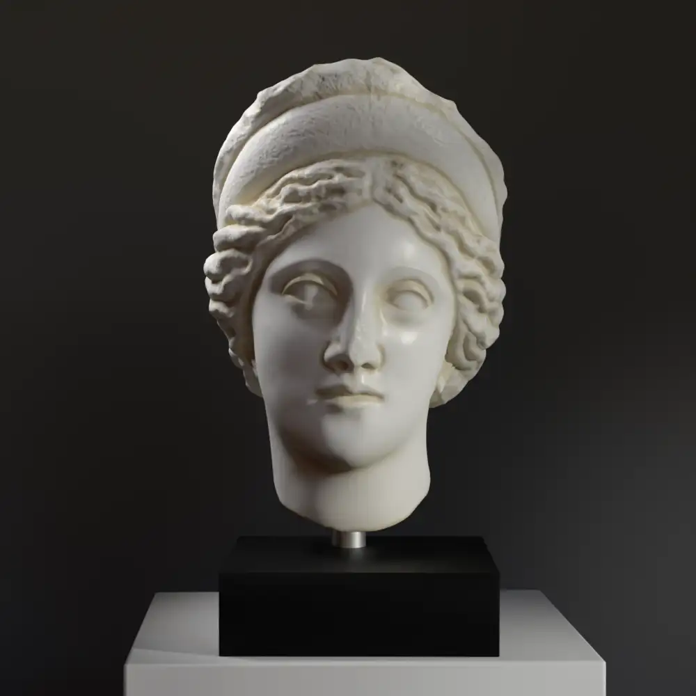 Busto de Juno, escultura de la diosa romana.