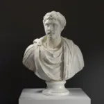 Busto de Cómodo, una escultura que representa al emperador romano.
