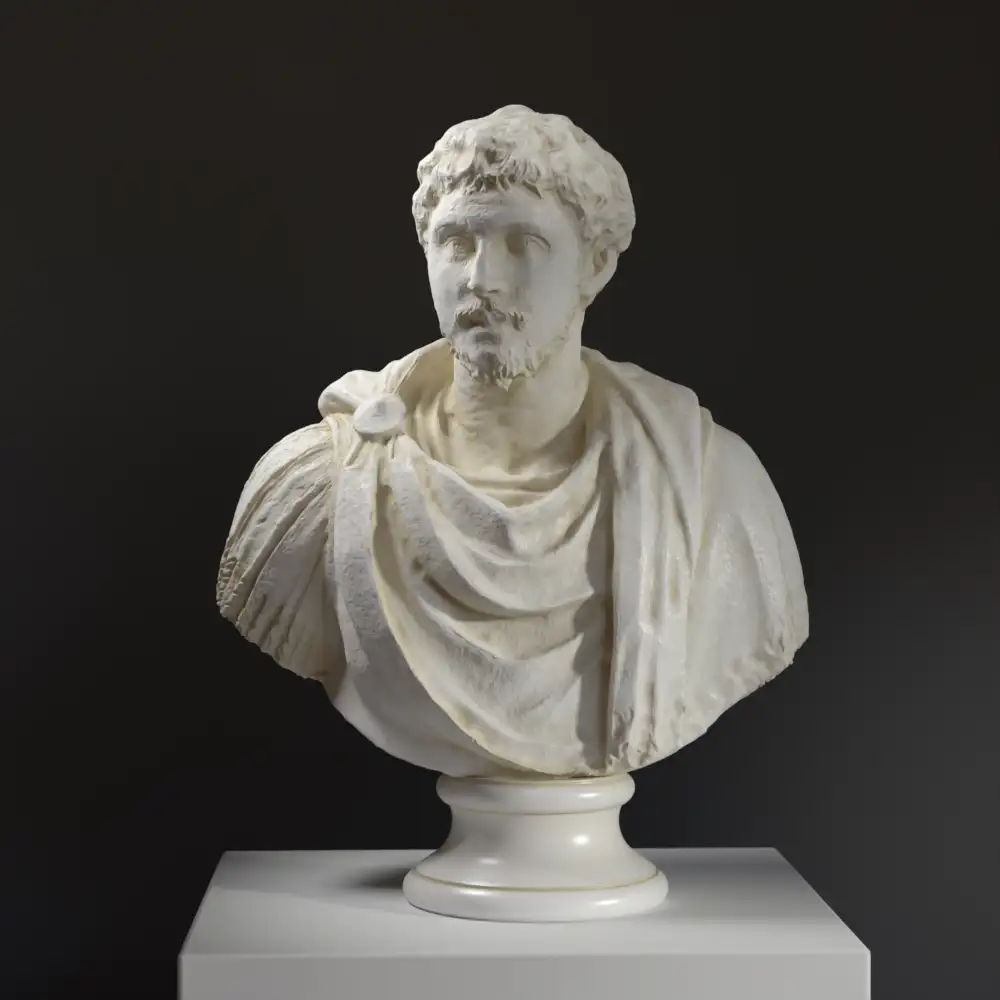 Busto de Cómodo, una escultura que representa al emperador romano.