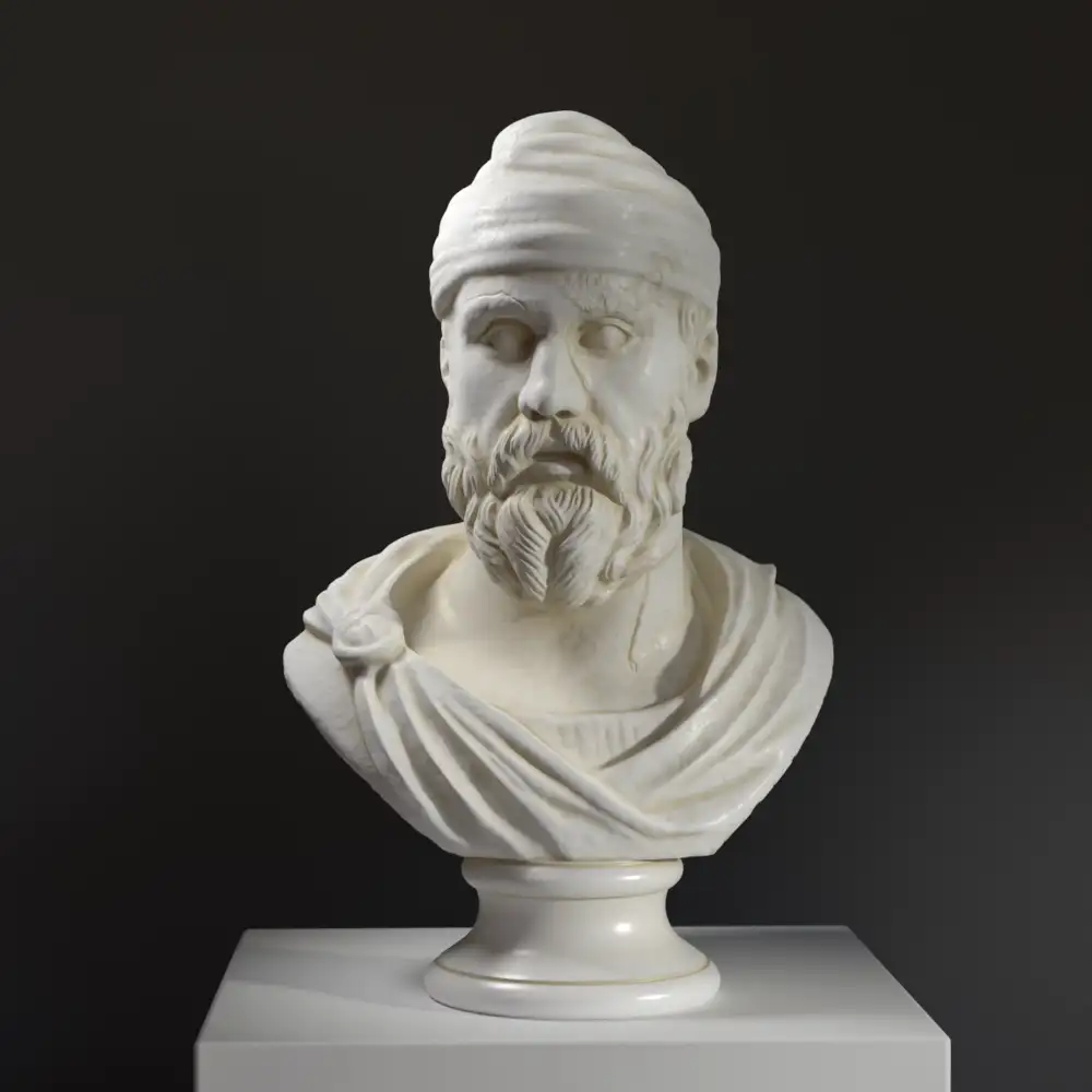 Busto de un Dacio en el Museo Estatal del Hermitage de San Petersburgo