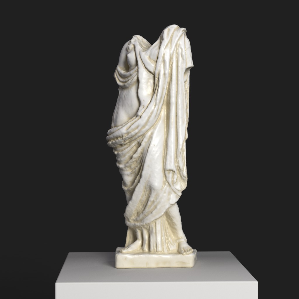 Sculpture du Torse d'Aphrodite en marbre
