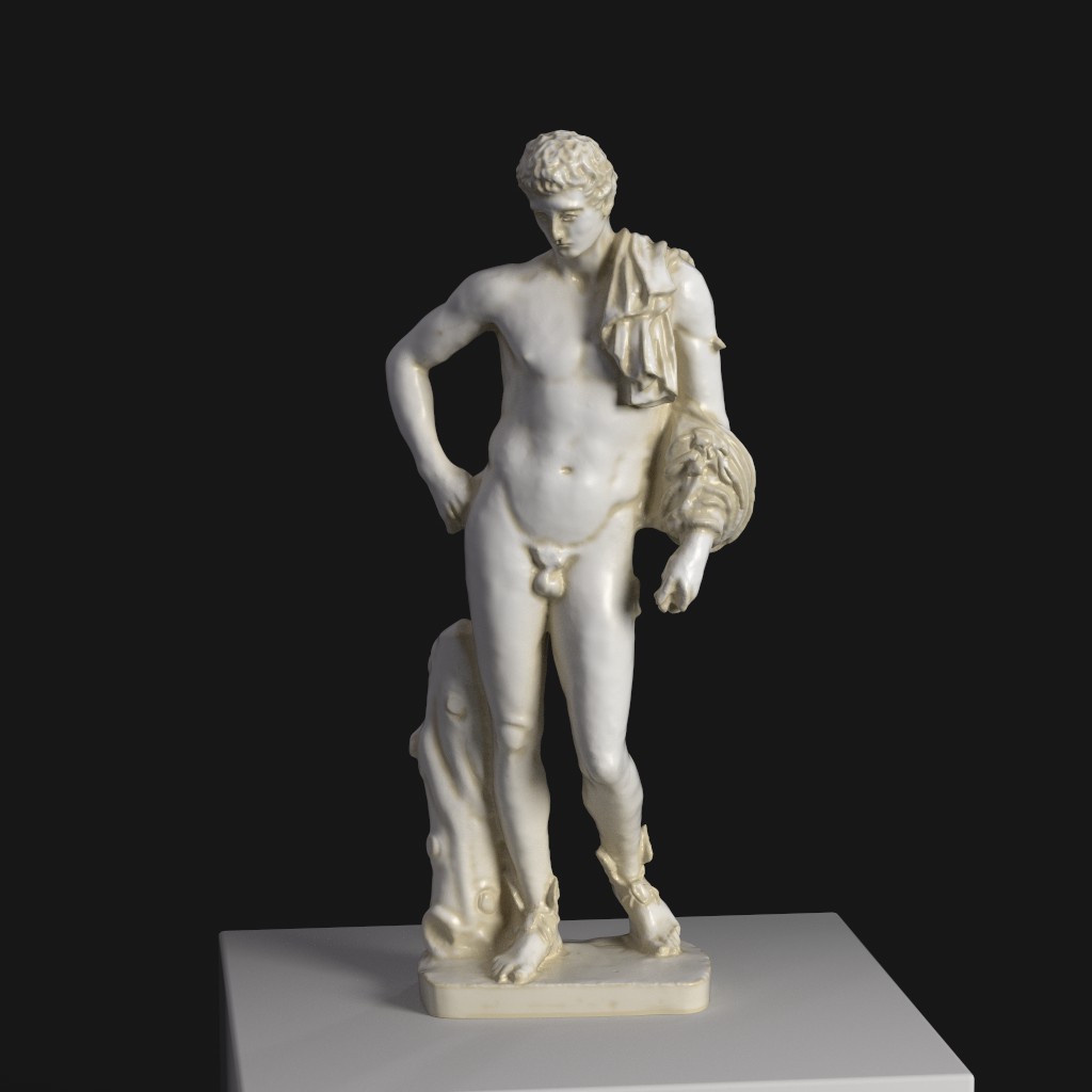 Sculpture d'Hermès Farnèse au British Museum de Londres