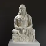 Sculpture du Bodhisattva Maitreya au Musée d'État de l'Hermitage à Saint-Pétersbourg