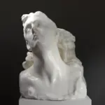 Buste représentant le Jour et la Nuit ou Adolescence, mettant en avant la dualité de l'existence.