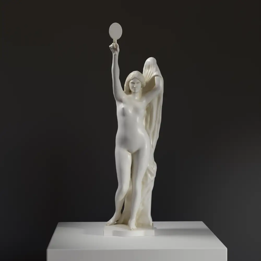 Sculpture de La vérité au Palais des Beaux-Arts de Lille