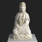 Sculpture du Bodhisattva Avalokitesvara au Musée Guimet de Paris