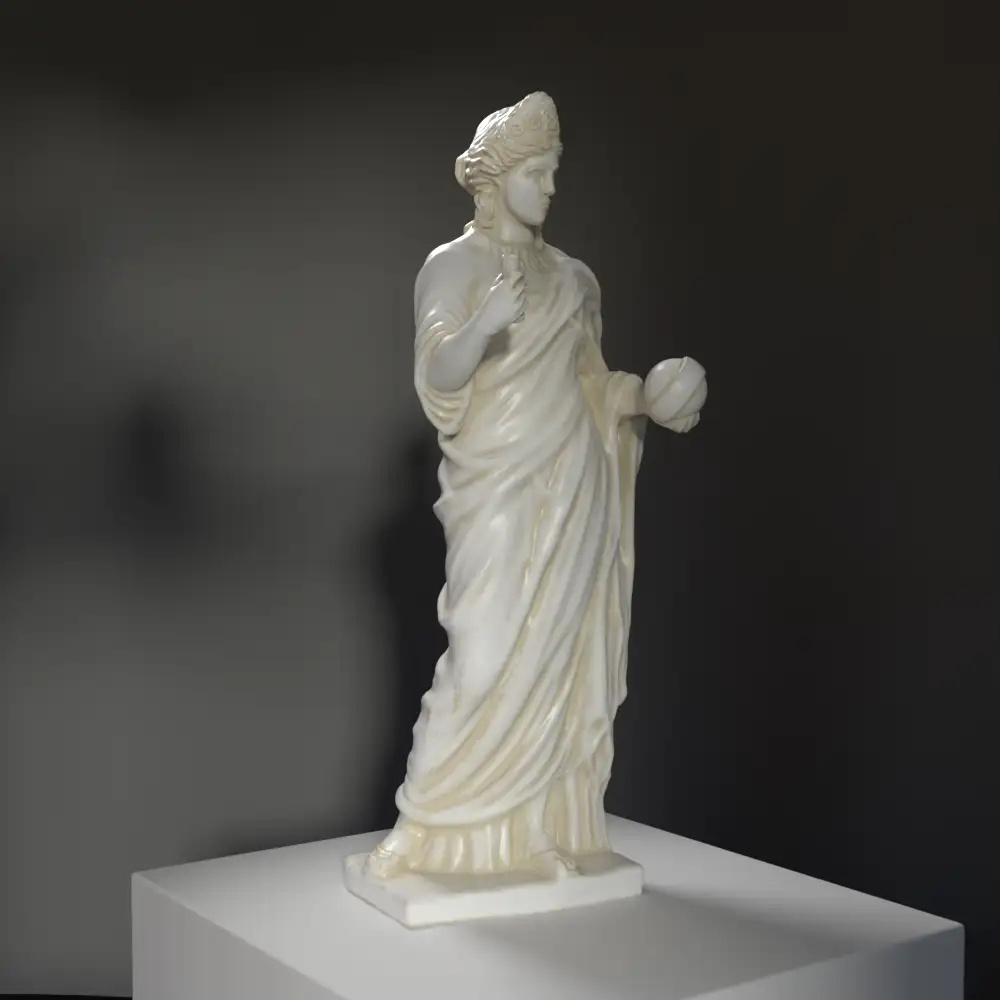Sculpture de La Providence, réplique au Louvre à Paris.