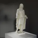Sculpture de Paris au British Museum de Londres, réplique en résine.