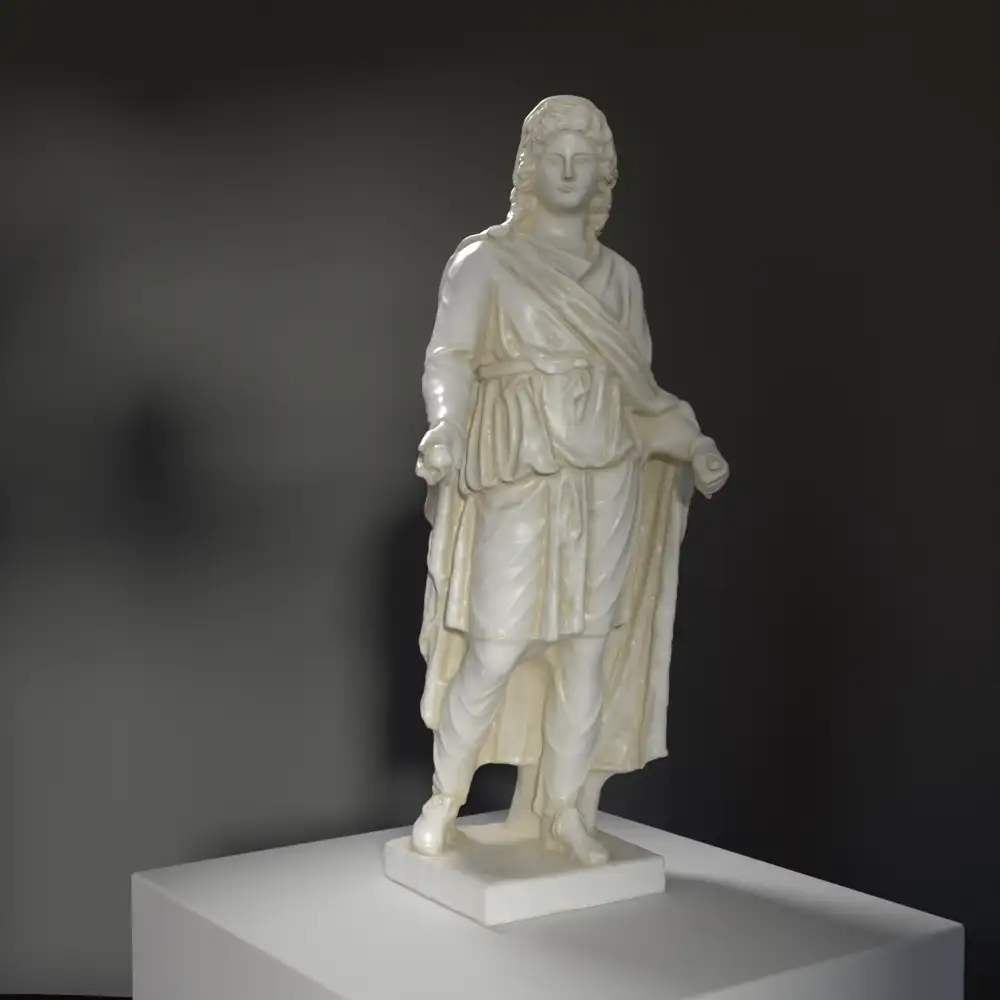 Sculpture de Paris au British Museum de Londres, réplique en résine.