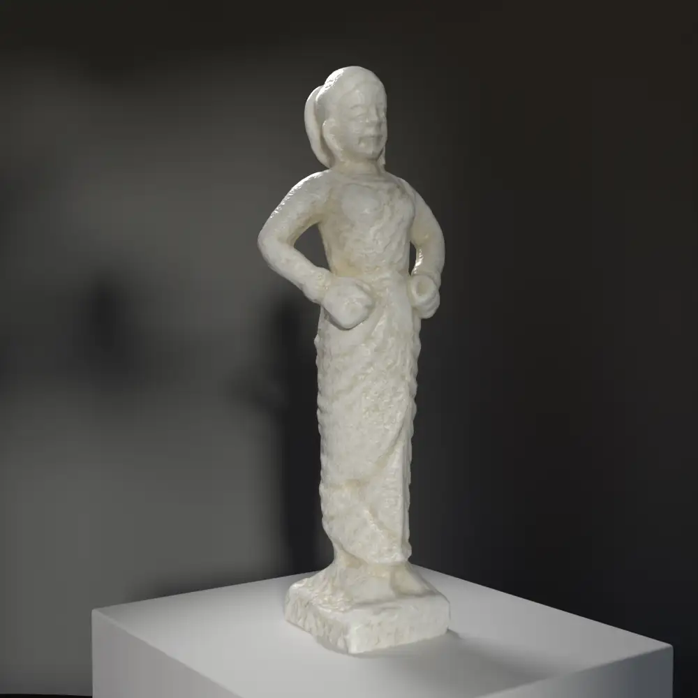 Réplique de la statue du Musée Raja Dinkar Kelkar en résine