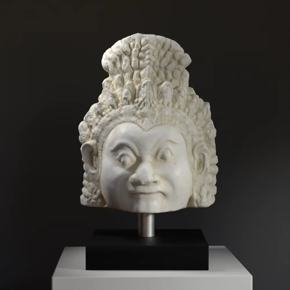 Sculpture de l'Asura, représentant l'art bouddhiste