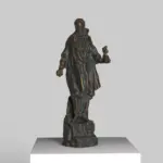 Replica della scultura di Carpeaux al lavoro, realizzata in resina di alta qualità.
