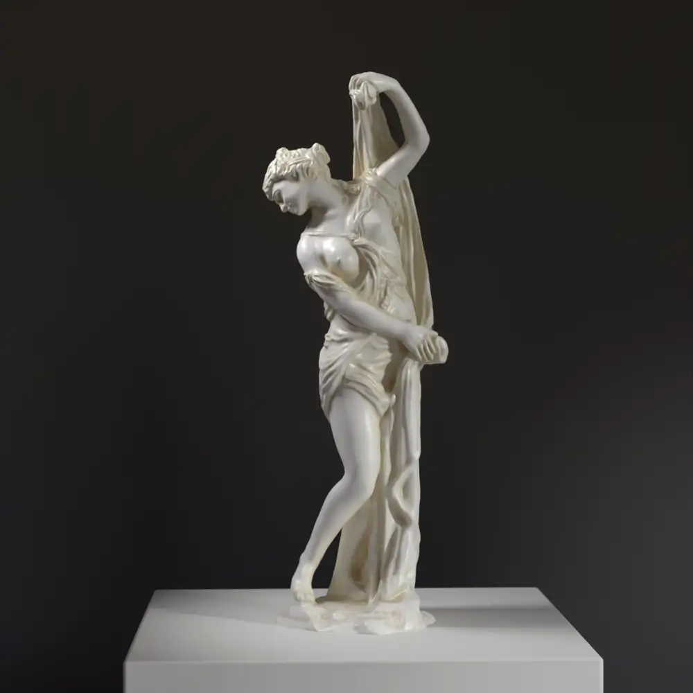 Replica della scultura della Venere Callipigia al Louvre di Parigi.
