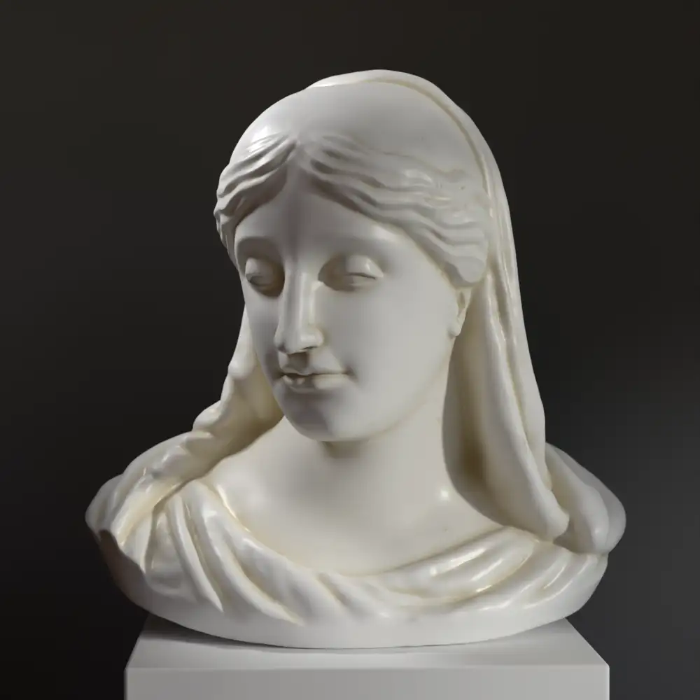 Busto della Vergine Maria, replica di François Joseph Bosio.