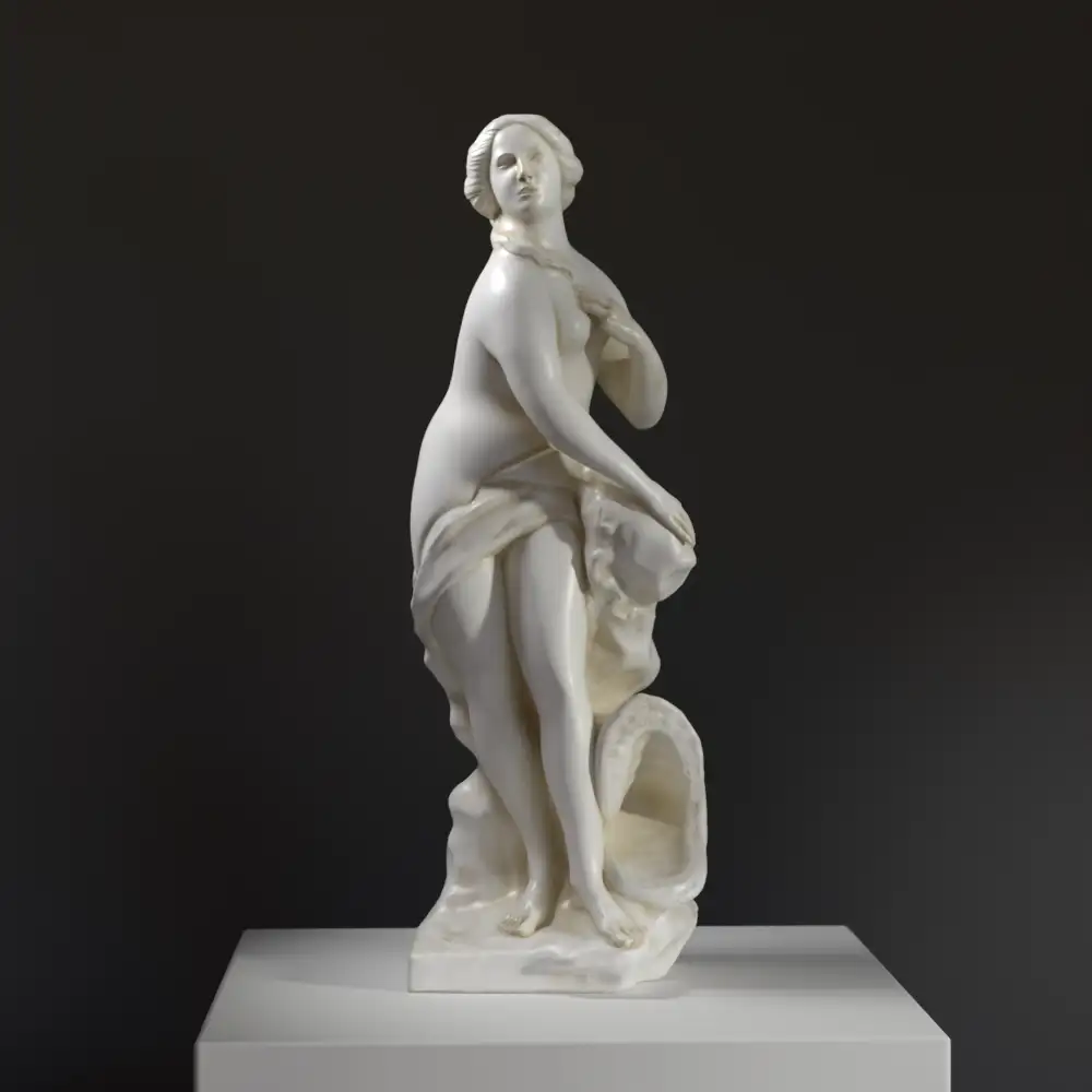 Scultura di Andromeda, rappresentazione della mitologia greca.