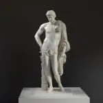 Replica della Scultura del Belvedere Antinous al Palazzo di Versailles.