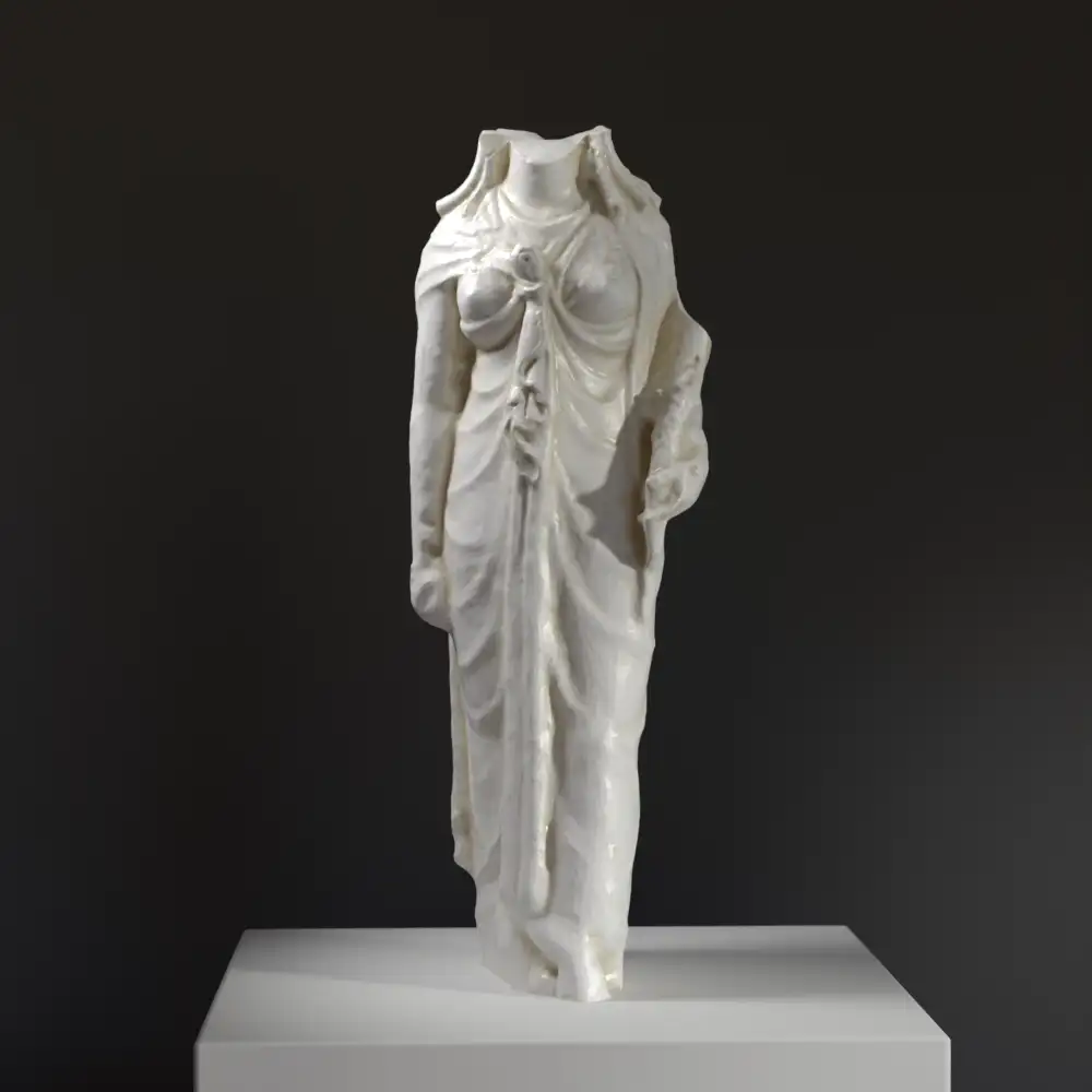Scultura Egiziana al Brooklyn Museum in resina di alta qualità.