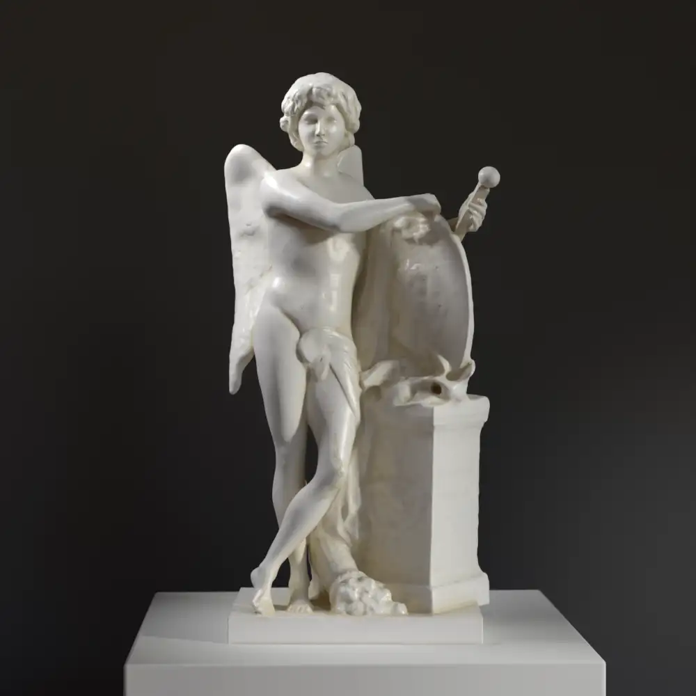 Replica della scultura di Hymen Himeneo, dio greco delle cerimonie nuziali.