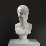 Busto del Facchino Romano, replica in resina di Antonio Canova.