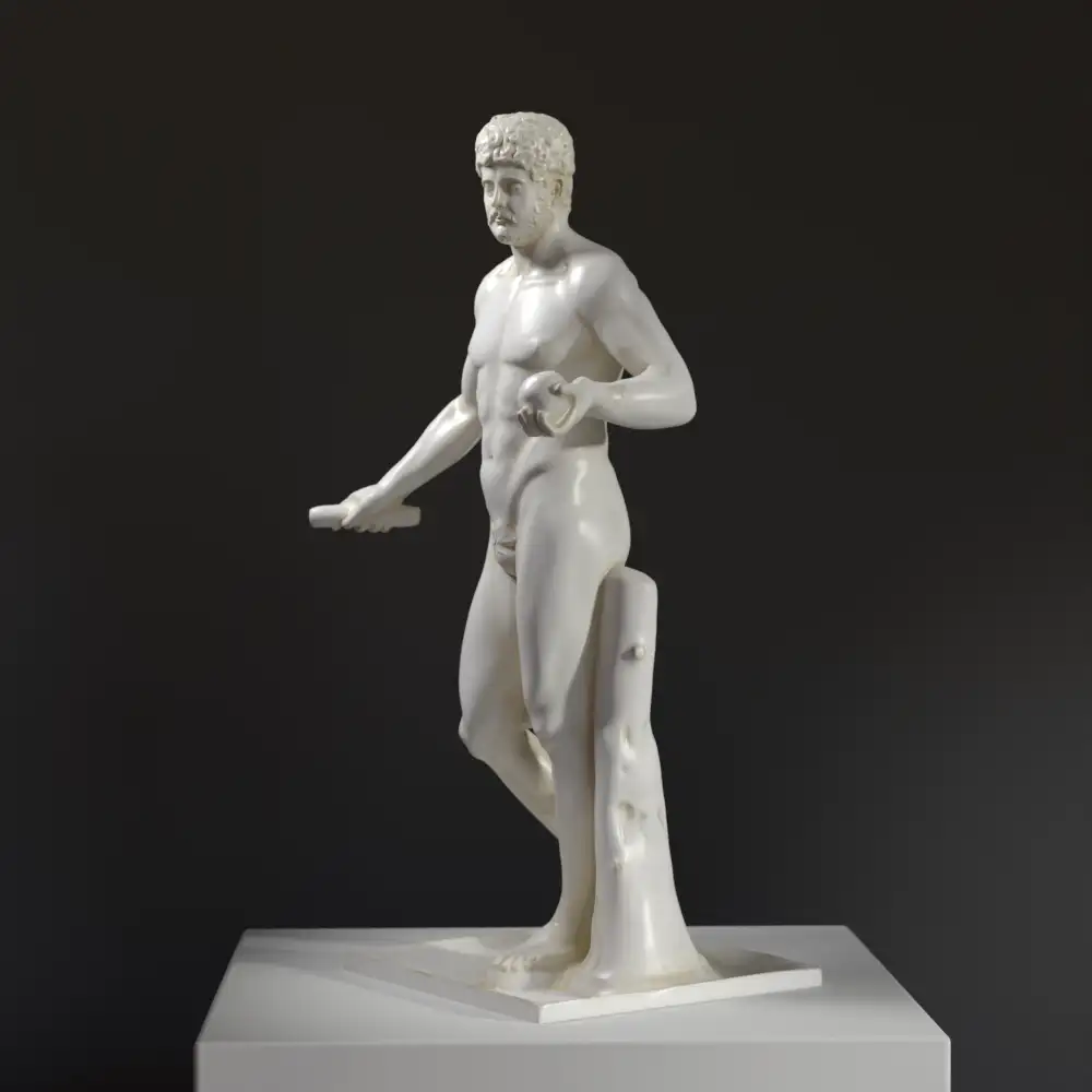 Sculptuur van Uranus in Het Paleis van Versailles, Frankrijk, vervaardigd uit hoogwaardig resin.