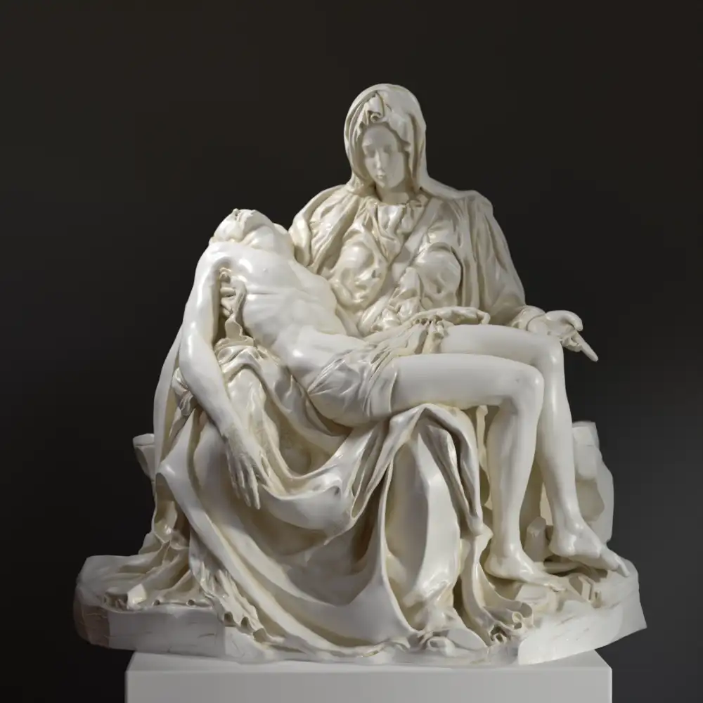 Replica van Michelangelo's Pietà in de Sint-Pietersbasiliek.